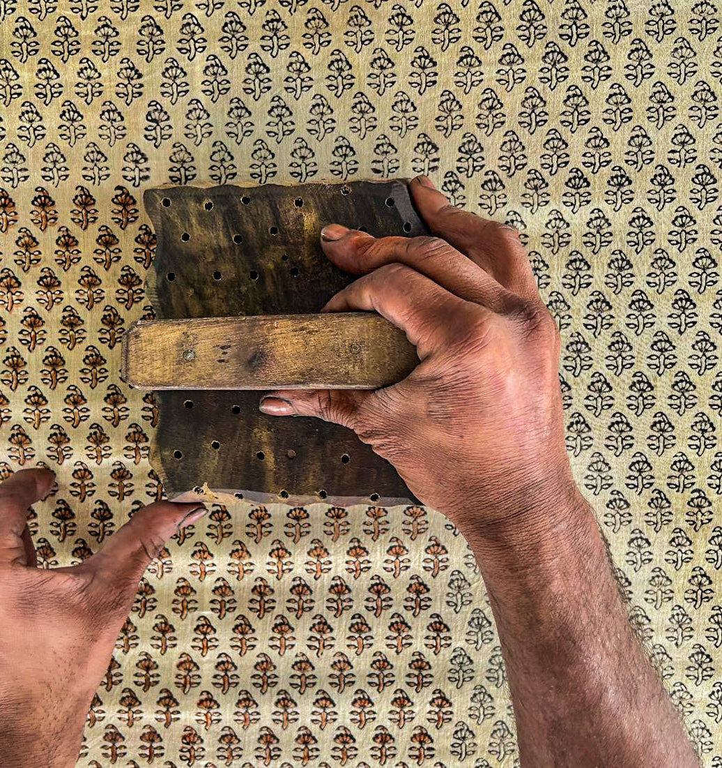 From Block to Fabric: The Magic of Bagru Printing
