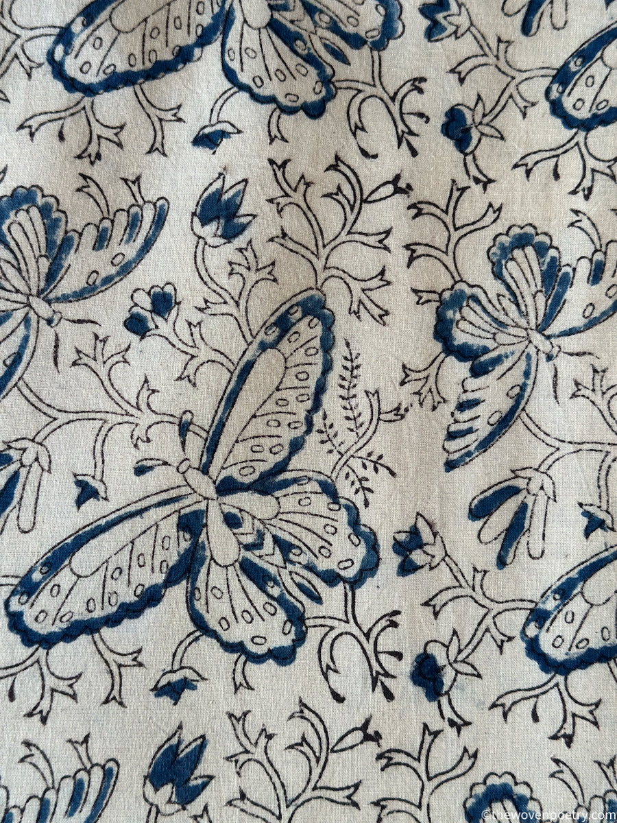 INDIGO BUTTERFLY (PER METRE)