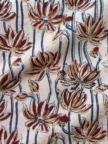 LOTUS THROUGH STILL WATER