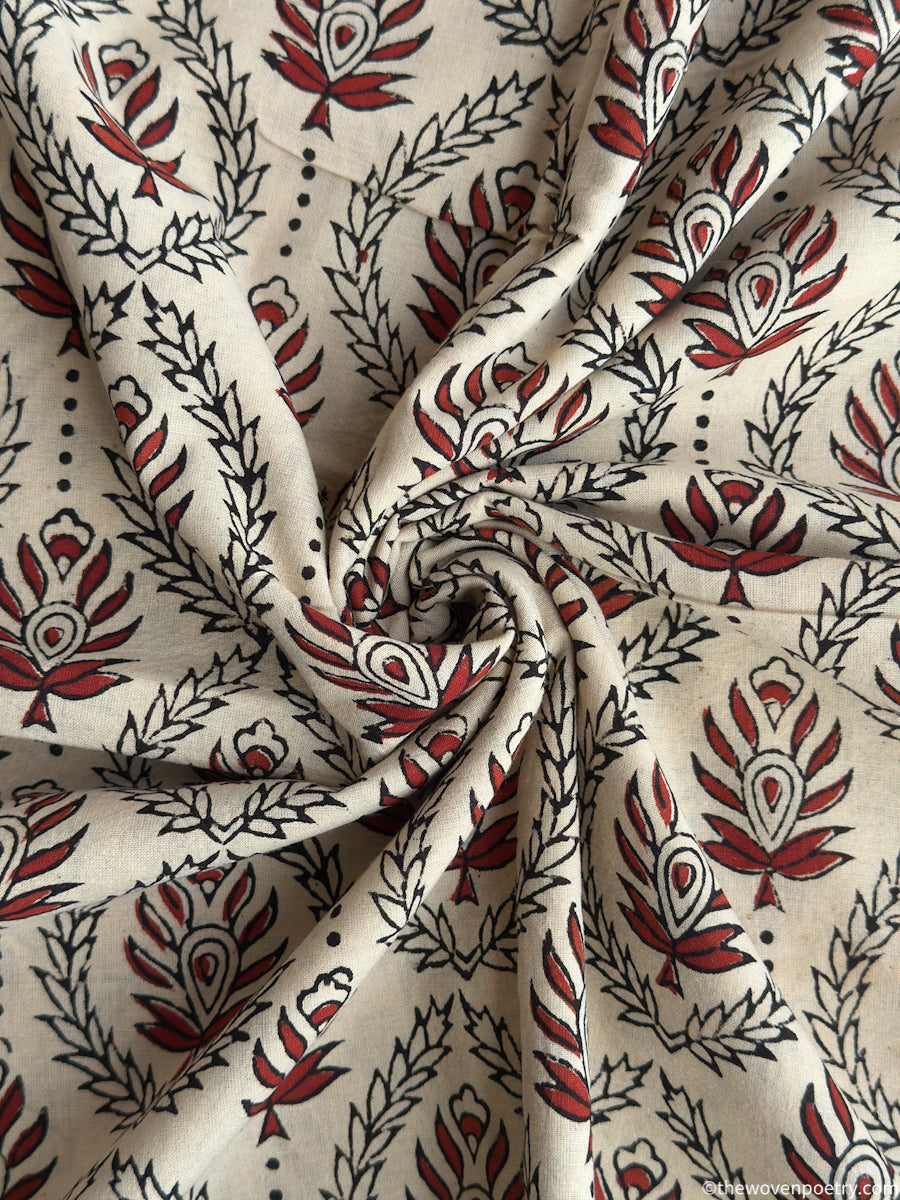 CRIMSON PETAL REVERIE (PER METRE)