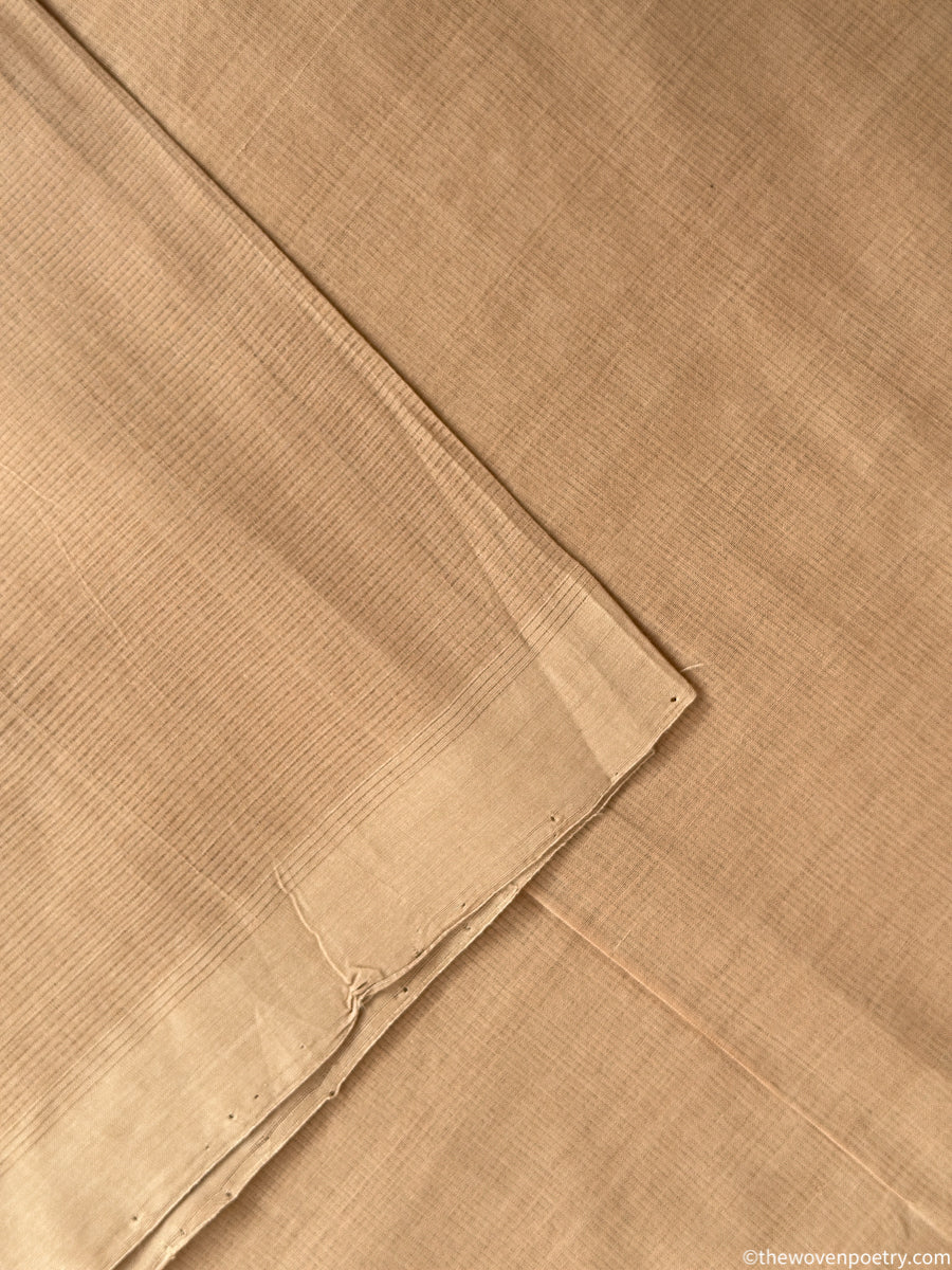 breathable saree beige