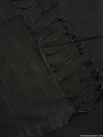 Cotton saree Ajrakh pattern detail