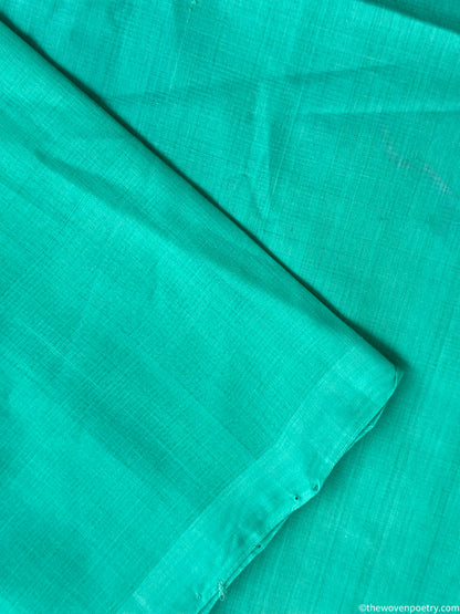 Teal saree everyday wear styling